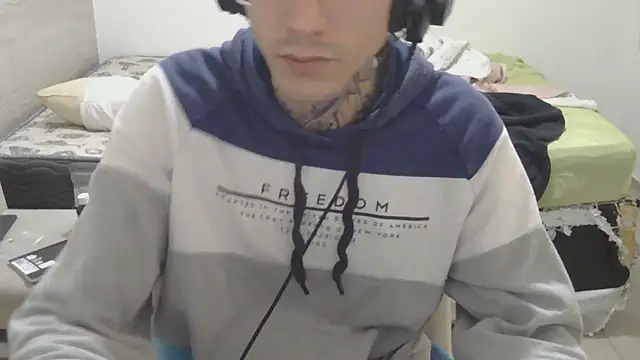 Show de smokingink na webcam