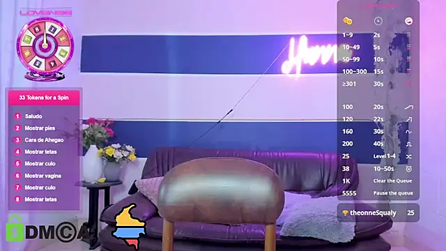 Chatroom XXX en direct de camiladeluca
