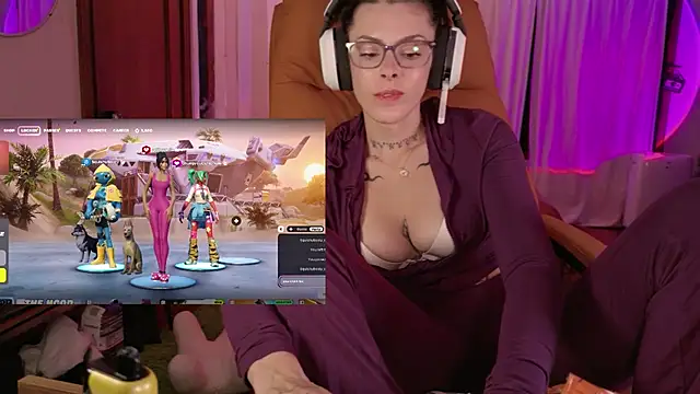 XXX chat uživo modela GennaJames