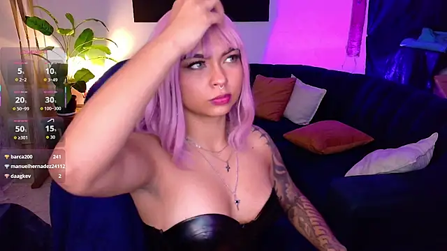 Show de pandorabeker na webcam