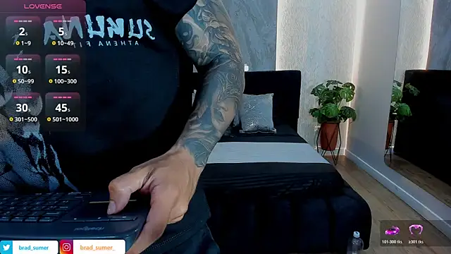 Brad_Summer Show in webcam