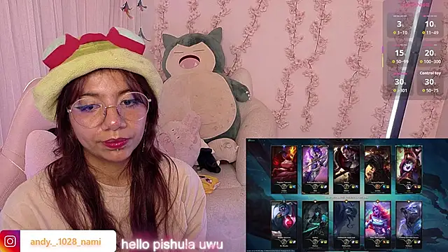 Show Webcam de Nami_usagi