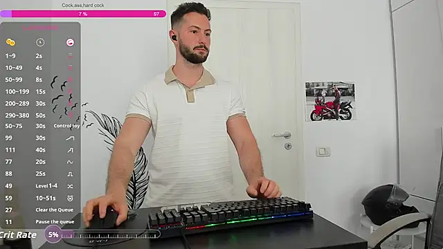 ZackFraser 网络视讯表演