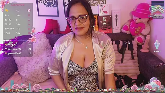 Angelabrowm élő XXX-chatje