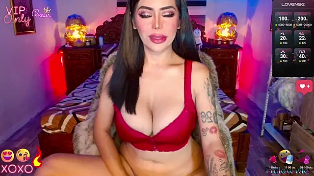 _QueenGoddess_ Pertunjukan Webcam