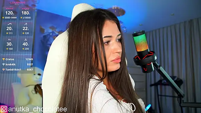 Živý XXX chat Adel_chocolate_