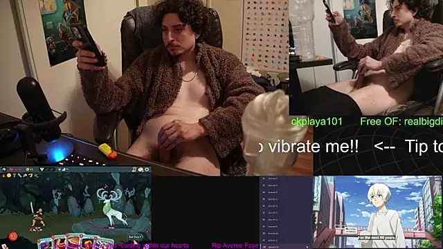 BigDickPlaya101: διαδικτυακό σόου στην κάμερα