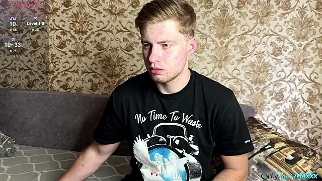 Webkamerová show Maxhornyblondieman