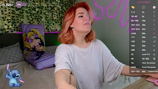 XXX chat uživo modela RedVelveten