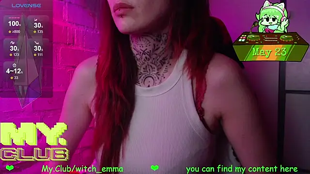 แชท XXX สดของ Witch_Emma