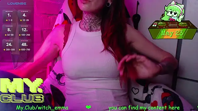 Witch_Emma Adlı Modelin Canlı XXX Sohbeti