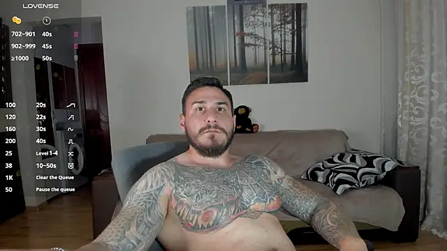 Show de Gymdominus na webcam