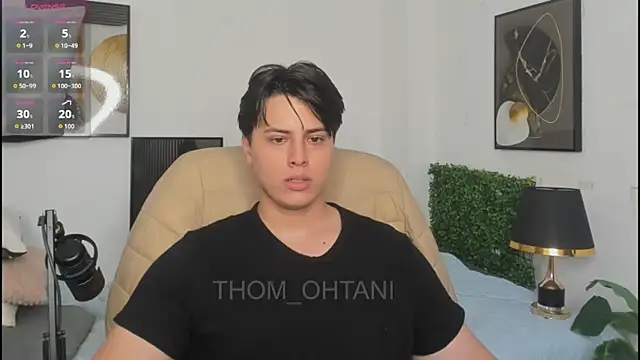 Show modela Thom_Ohtani na web-kameri