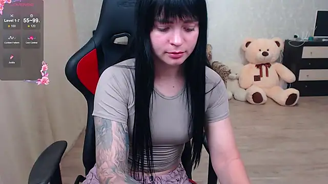 JuicyJess élő XXX-chatje