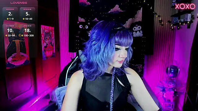 Show de ravencollen na webcam