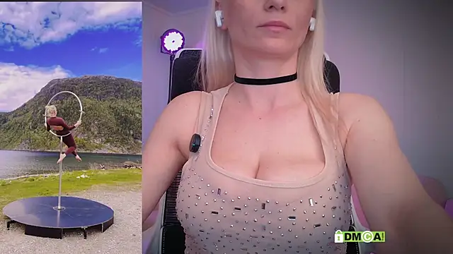 Louise-dance élő XXX-chatje