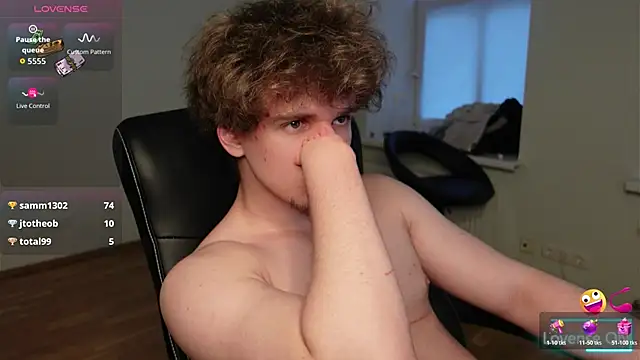 Show modela Ricky_Becko na web-kameri