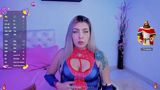 Megan_sexrosse Chat XXX in diretta