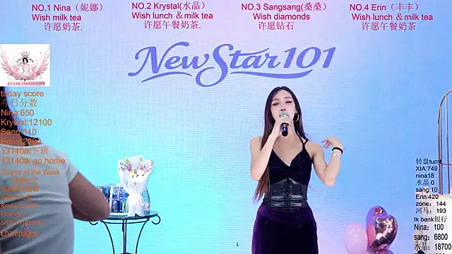 Chat +18 de NewStar101 ao vivo