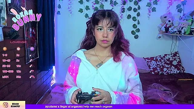 Chat XXX en directo de Roxanbunny1