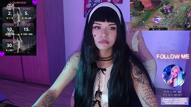 cyberd0ll66 Chat XXX in diretta