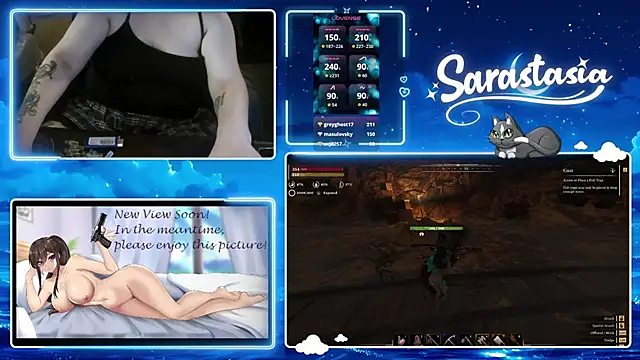 Sarastasia417 élő XXX-chatje