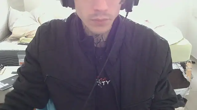Show de smokingink na webcam