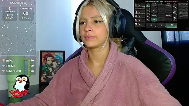 Show de webcam de jujubinhahot
