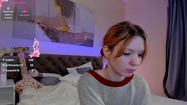 Chat XXX en directo de Linablueeyed