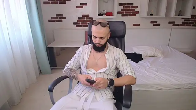 Show de OscarWillss na webcam