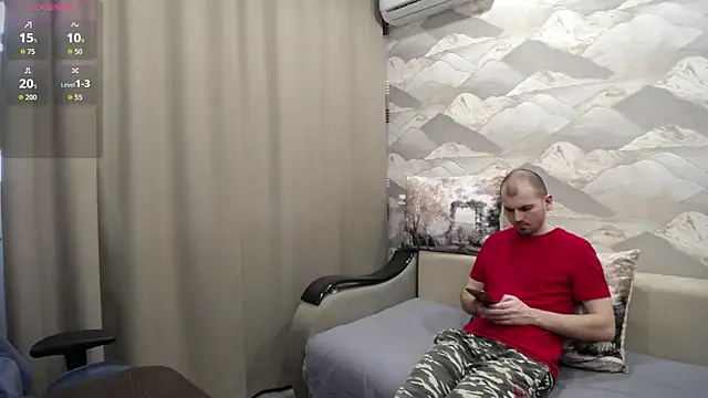 Show modela SerzhKorol1 na web-kameri