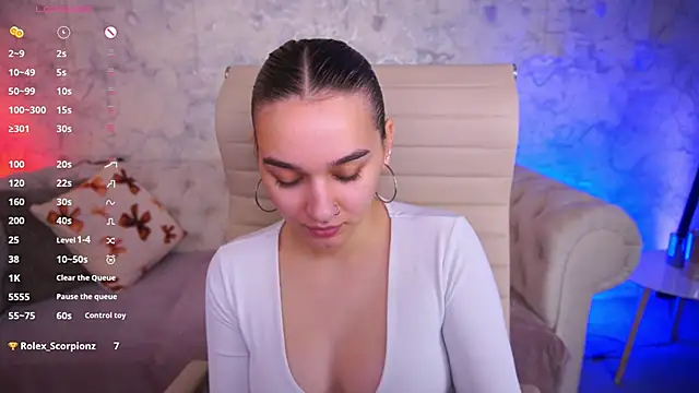 Chat +18 de FlirtyMusa ao vivo