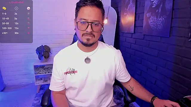Pertunjukan Kamera Web DaviidEvans_
