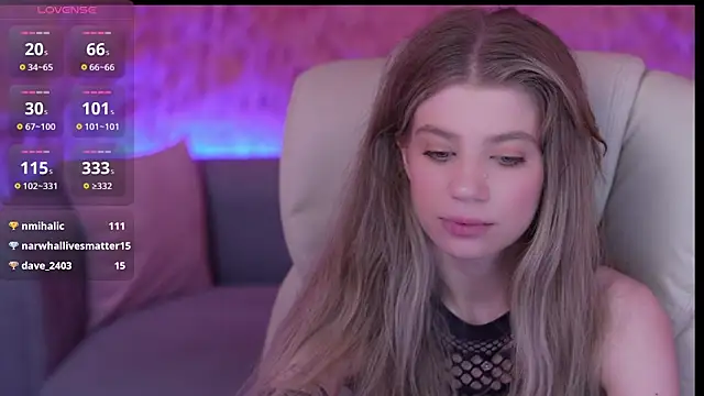 Webkamerová show SandyLayy