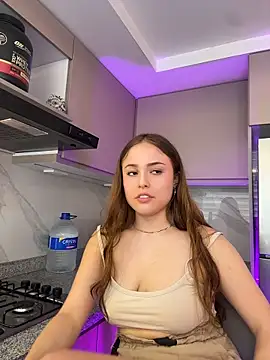 Show modela MiaParker28 na web-kameri