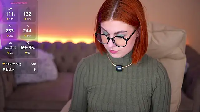 GingerPinky – webcam-show