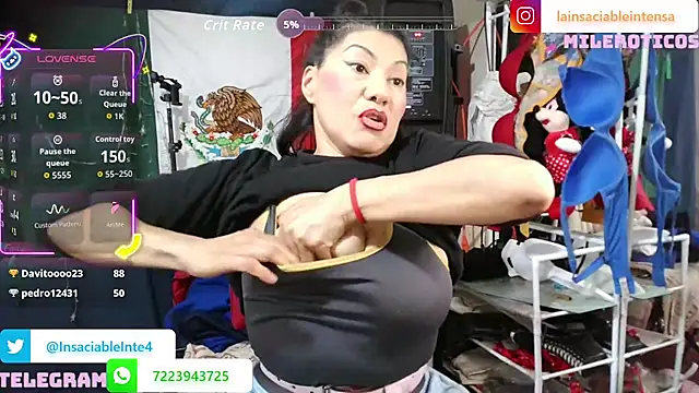 LaInsaciableIntensa: вебкам-шоу