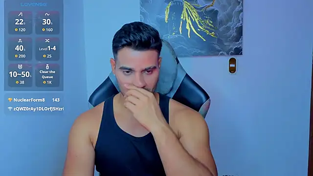 AndresRodriguez1 élő XXX-chatje