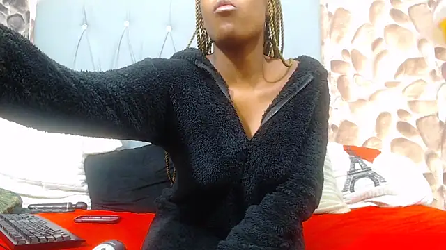 BeautyInBlackX Pertunjukan Webcam