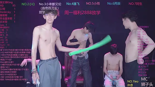 AAA-winner Show in webcam