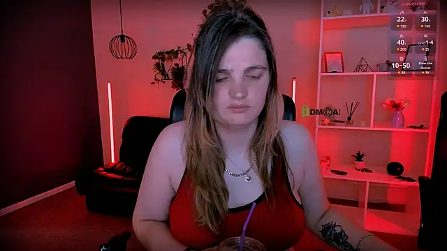 Show modela inga_gree na web-kameri