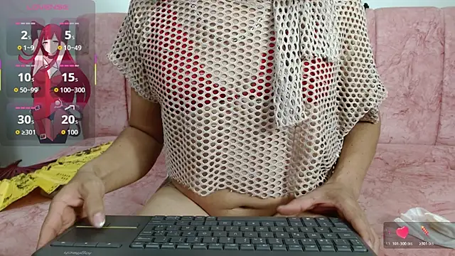 Caticatrina Adlı Modelin Web Kamerası Şovu
