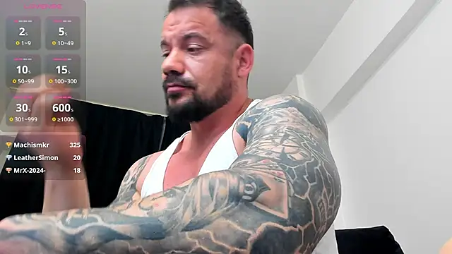 musclemonster31 Pertunjukan Webcam