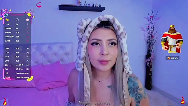 Chat XXX ao vivo de Megan_sexrosse