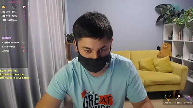 Chat XXX ao vivo de Tomguys