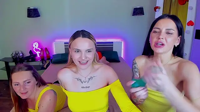 Show de MagicEyess na webcam