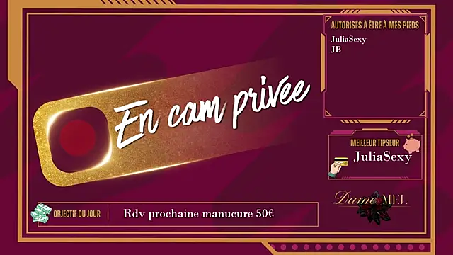 Dame_Melinan Webbikameraesitys