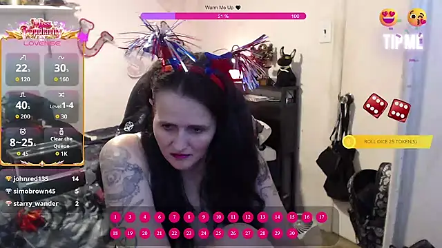 Demonicmiss Adlı Modelin Web Kamerası Şovu