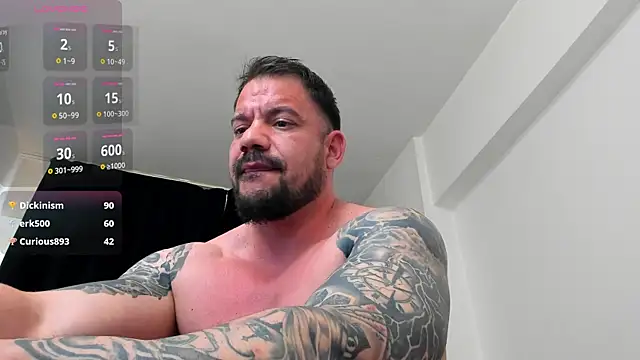 musclemonster31 Pertunjukan Webcam