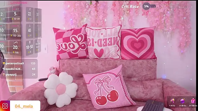 Webkamerová show naomi_femme
